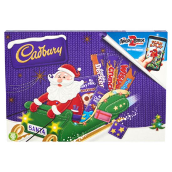 Picture of  Christmas Cad Selection Box MED Santa 153gx8